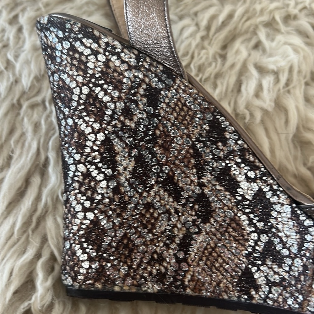 Jimmy Choo Wedge Barely Worn - image 5